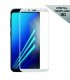 Protector Pantalla Cristal Templado Samsung Galaxy A8 (2018) 3D Blanco     