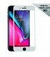 Protector Pantalla Cristal Templado  iPhone 7 / 8 Plus 3D Blanco           