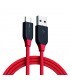 Cable USB Compatible Universal TIPO-C a TIPO-C 1M Metálico                 