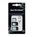 Adaptador 2 en 1 Nano Sim conversion Micro Sim / SIM                       