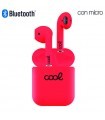 Auriculares Stereo Bluetooth Dual Pod Rojo                                 