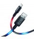 Cable Compatible Universal USB a Micro-USB USAMS US-SJ288 1M Negro         