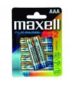 Pila Alcalina  LR03 Maxell Pack 4+2                                        