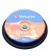 Verbatim Datalife DVD-R 16x 4.7 Bobina 10 Unidades                         