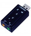 Tarjeta Sonido USB  Ewent EW3762 7.1                                       