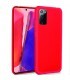 Funda Silicona Samsung N980 Galaxy Note 20 Rojo                            
