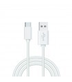 Cable Compatible Universal USB a TIPO-C Cool 1M 2.4A Blanco                