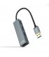 Hub 4 Puertos USB 3.0 Nanocable Gris                                       