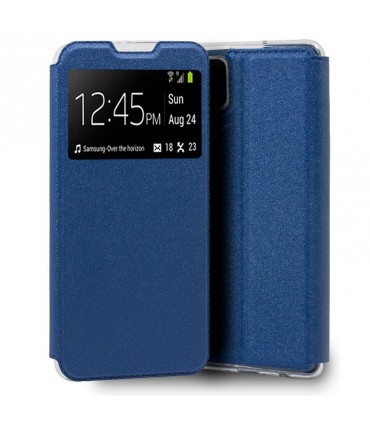 Funda Flip Cover Samsung A125 Galaxy A12 Liso Azul                         